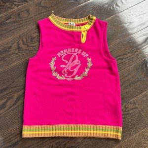 Fuschia hot pink wool / cashmere Dolce & Gabbana shirt. NWOT